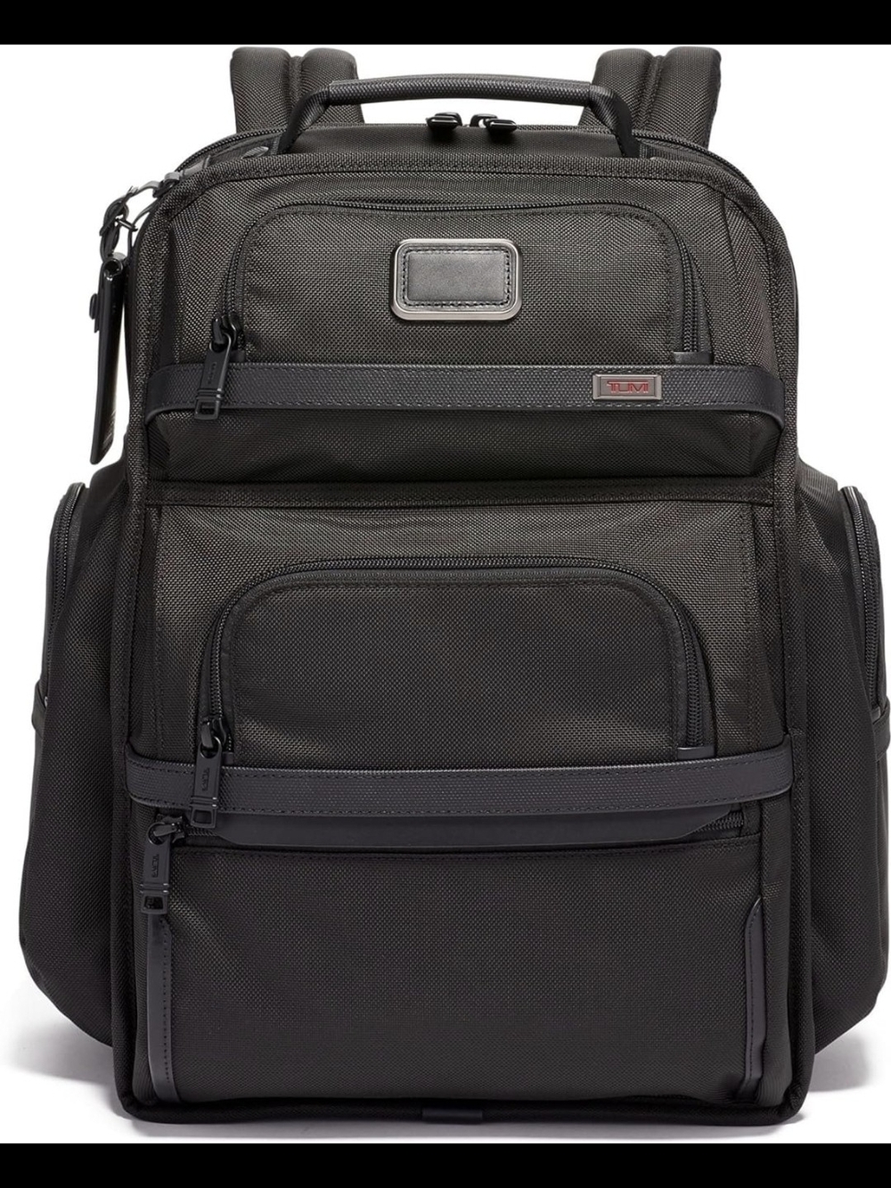 Tumi Black Tactical Nylon Backpack for Men
